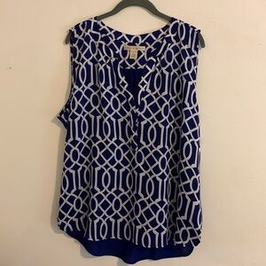 Hanna & Gracie high low blouse